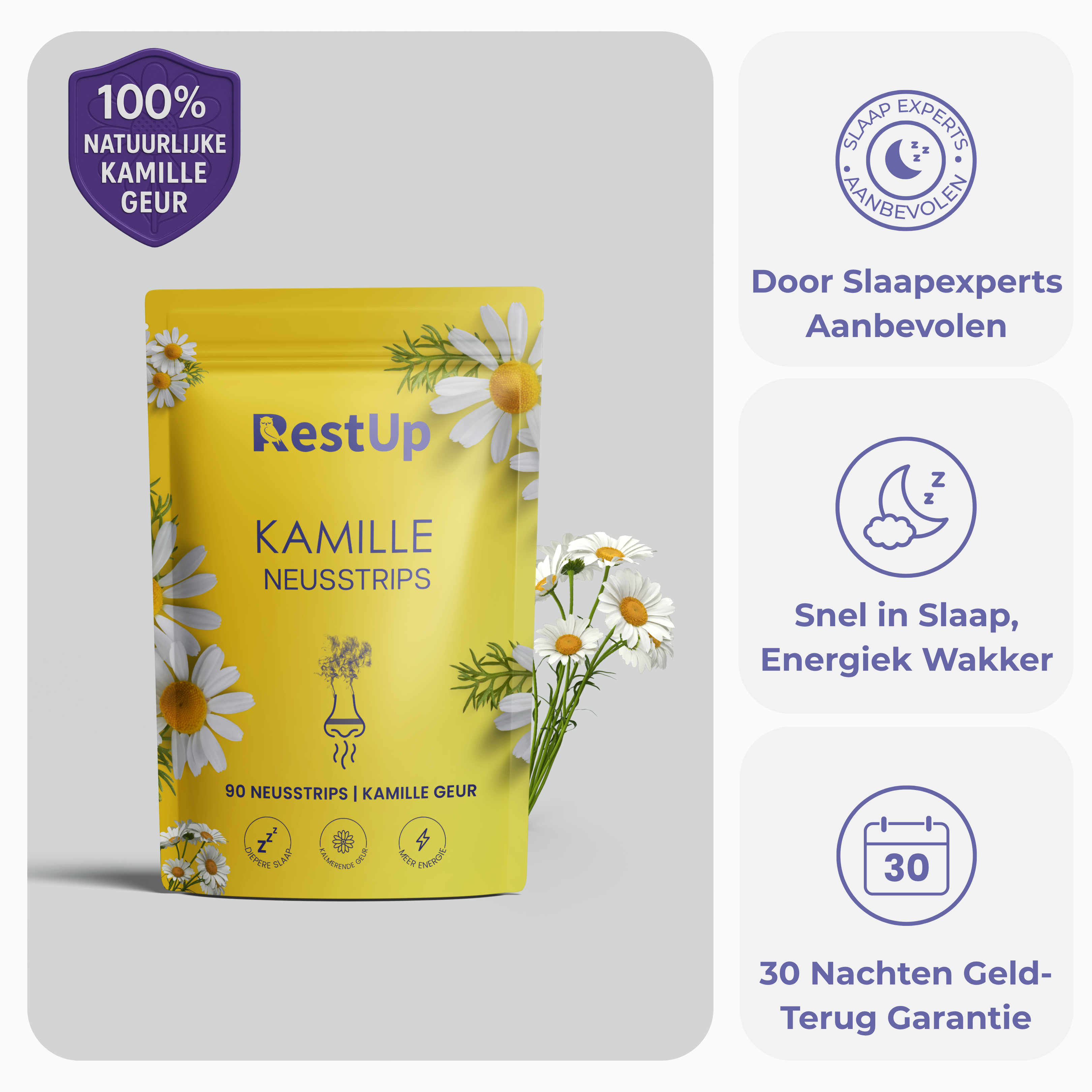 Chamomile Nasal Strips | Finally Sleep Through the Night