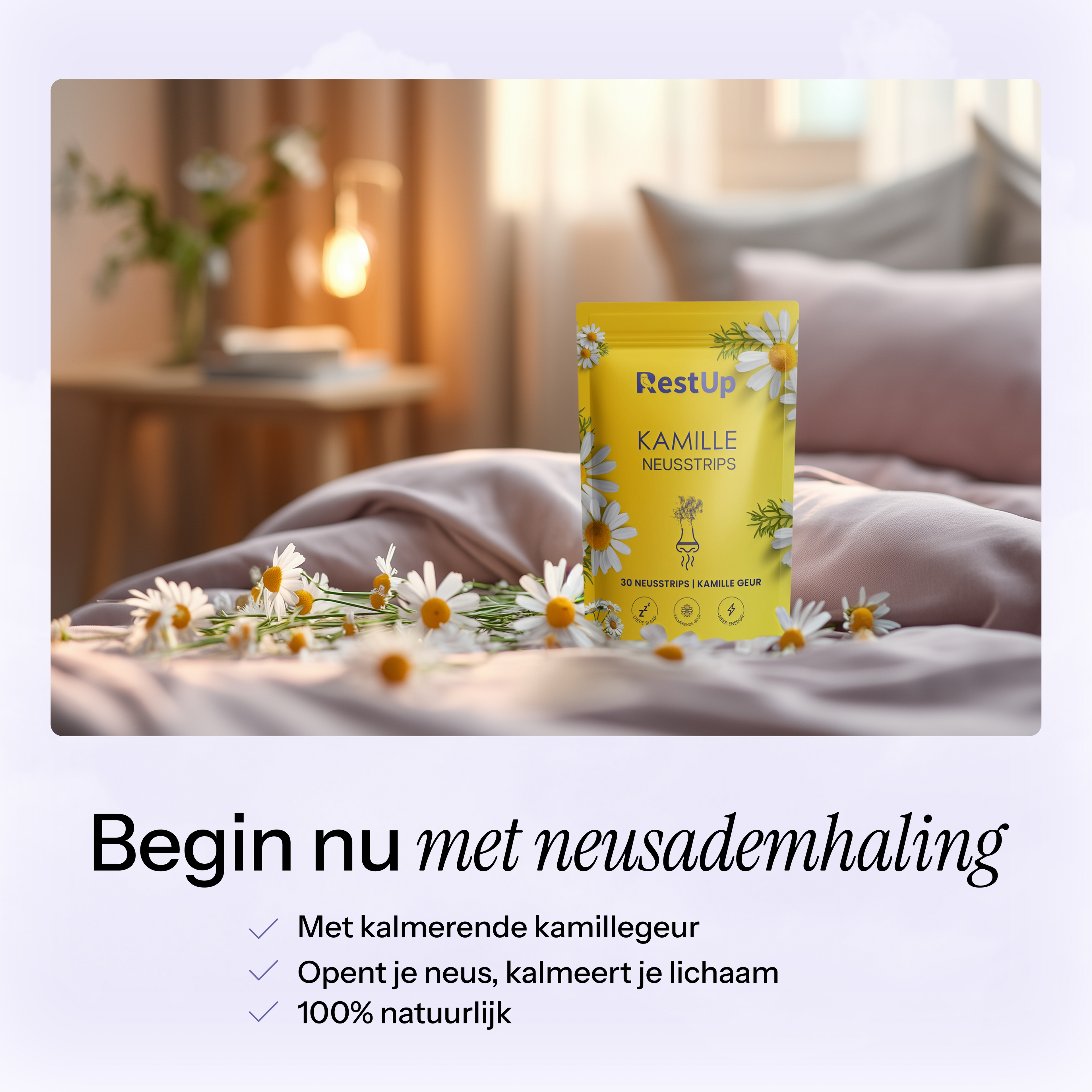 Chamomile Nasal Strips | Finally Sleep Through the Night